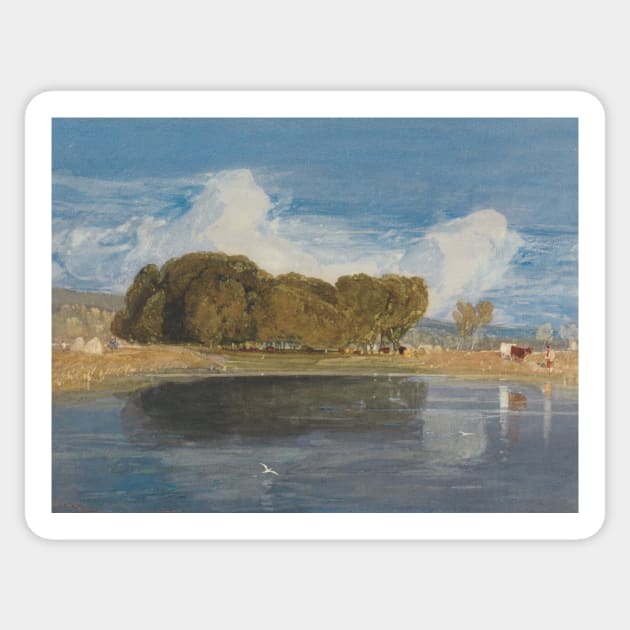 A Summer Day by John Sell Cotman Sticker by Classic Art Stall